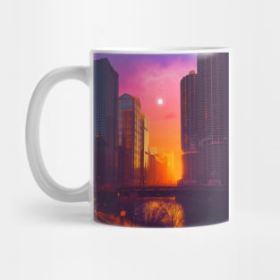 Sunset in America Mug